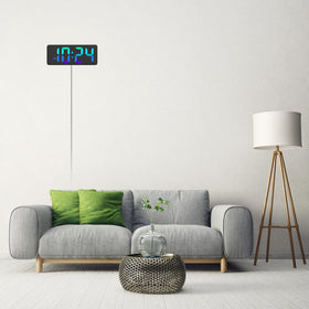 Xuanzit clock suits living room, classroom, kitchen interiors with modern style.