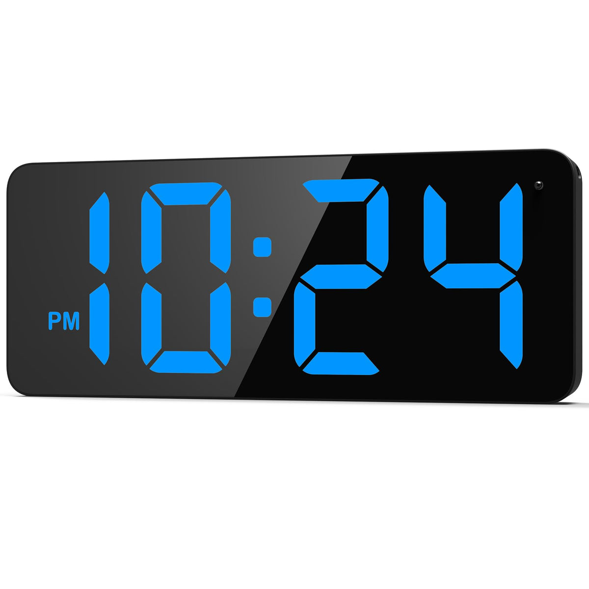 XUANZIT LED wall clock with large digits for quick time reading from across the room.