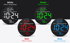 XUANZIT toggles Celsius and Fahrenheit for convenient temperature reference