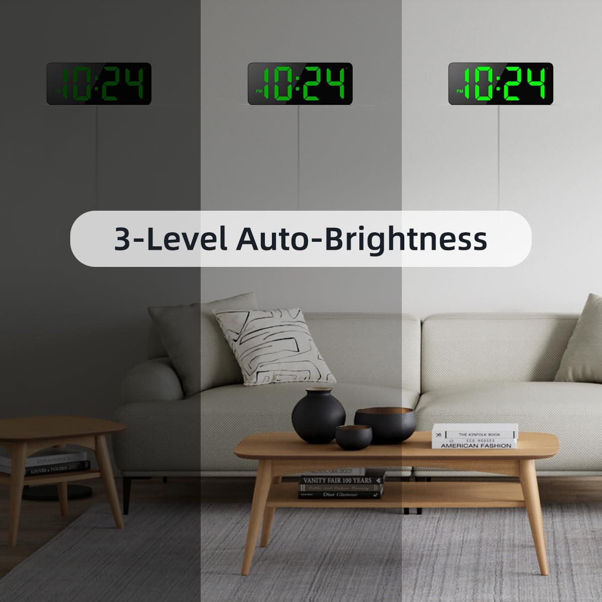 Xuanzit easy-hanging design simplifies mounting on any wall.