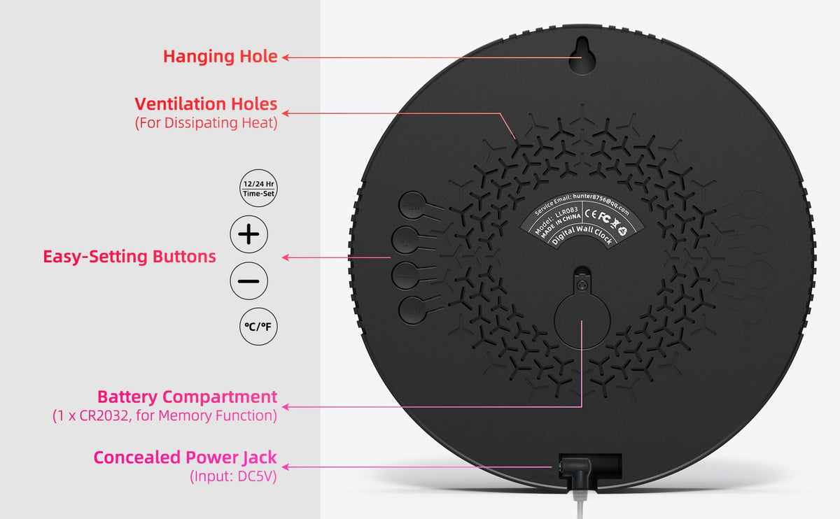 XUANZIT indoor temperature sensor providing quick room temperature readings