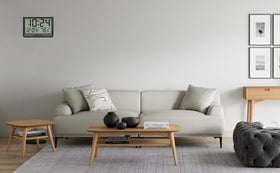 XUANZIT compact clock suitable for bedroom, kitchen, or office.