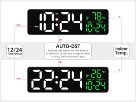 Xuanzit clock mounted on wall or placed on a desk for flexible setup