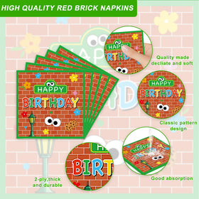 XueXiceili cookie party napkins soft paper for quick cleanup