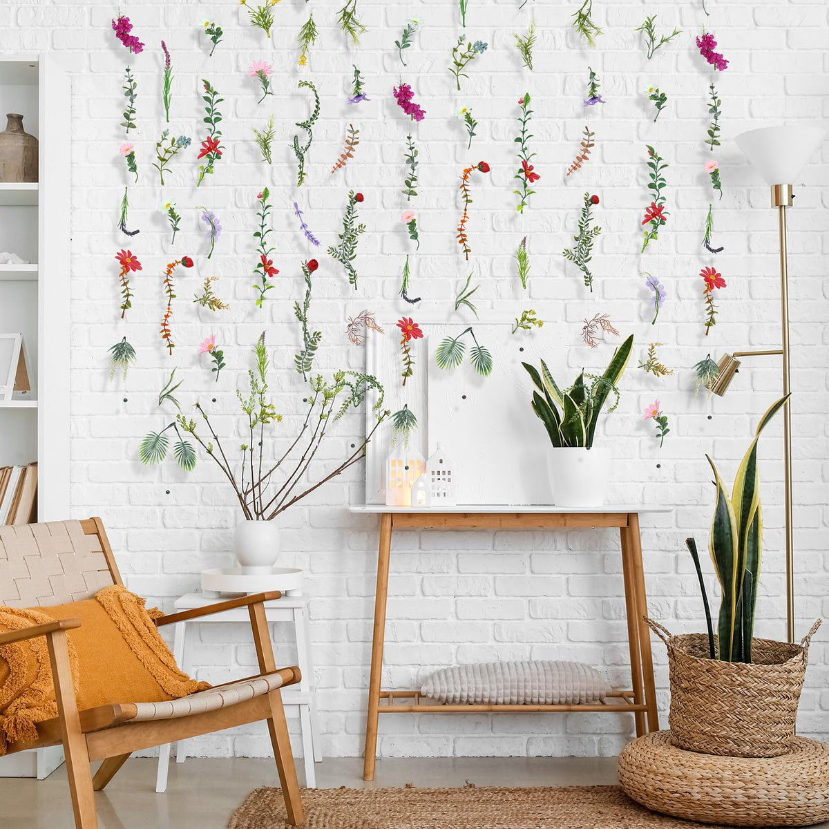 XunYee banister-twisted garland decoration adding subtle greenery.
