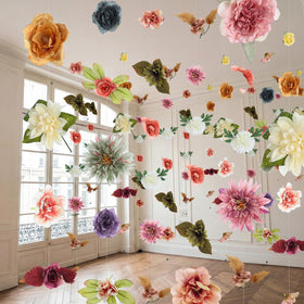 XunYee garden wall ambiance garland to enhance outdoor or indoor spaces