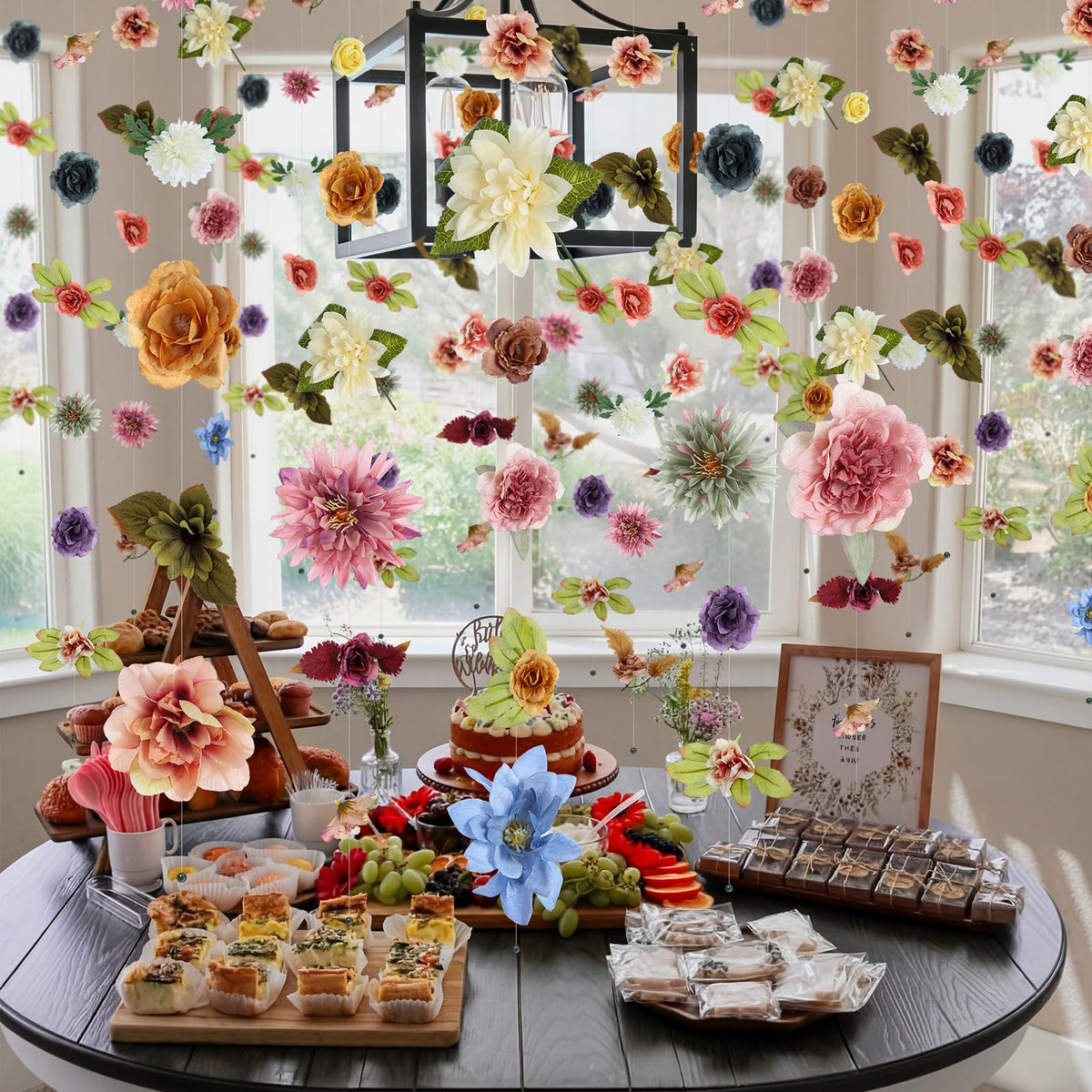 XunYee holiday party flower garland for festive interiors and events