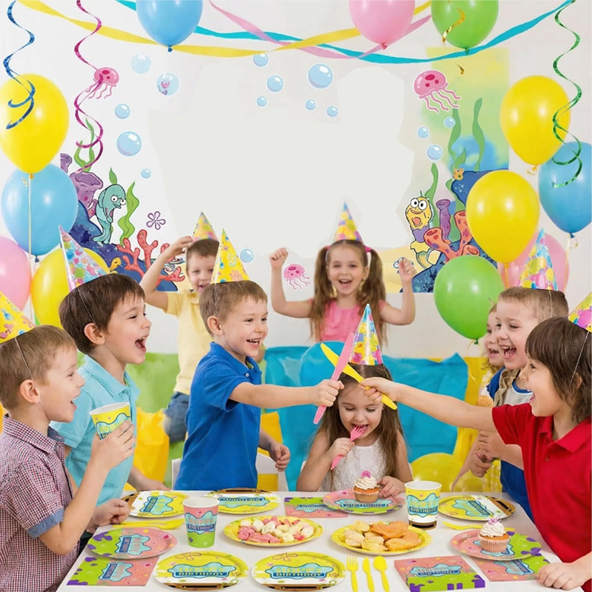XUNYIPTY all-in-one party supplies save planning time for busy families