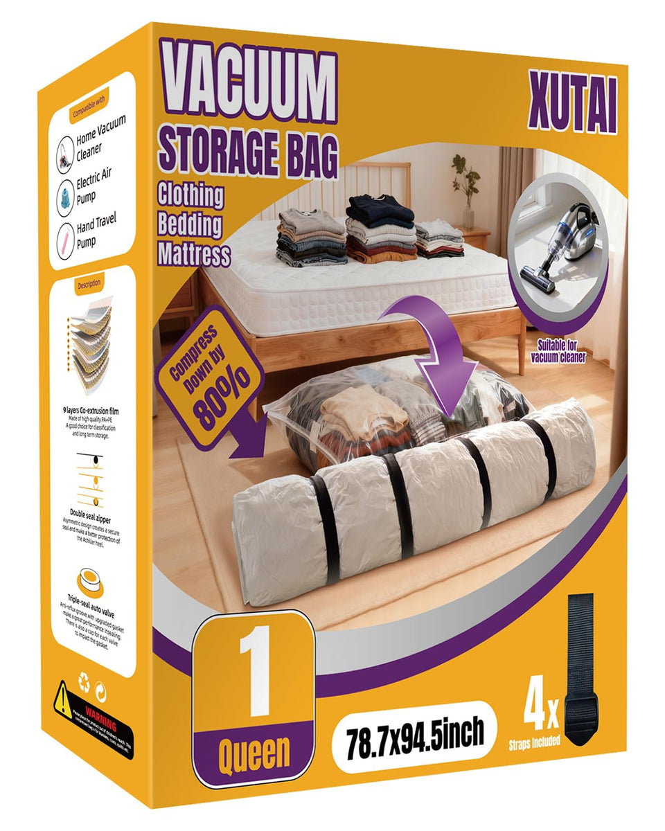 XUTAI mattress vacuum bag material close-up showing tear-resistant fabric