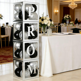 Xvvti easy-assemble prom boxes simplify setup for quick decorating