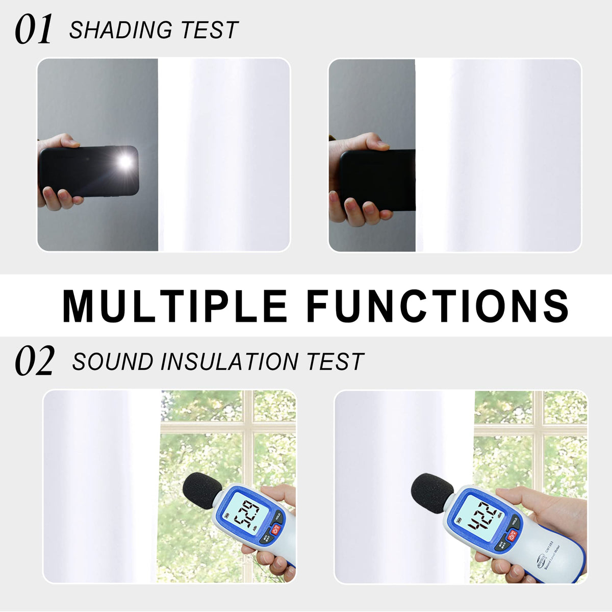 XWZO thermal-insulated design helps maintain room temperature and energy comfort