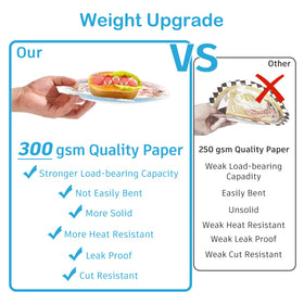 Xynic bear 9-inch plates versatile diningware for cake and treats