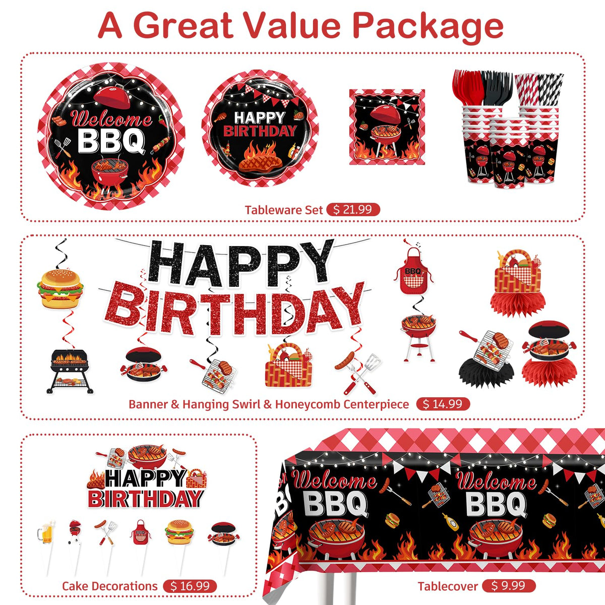 Xynic birthday cake topper marks a festive moment with style.