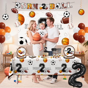Xynic Born 2 Ball swirls add lively movement to the decor