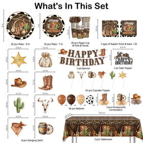 Xynic cowboy hanging swirls add dynamic decor for photos