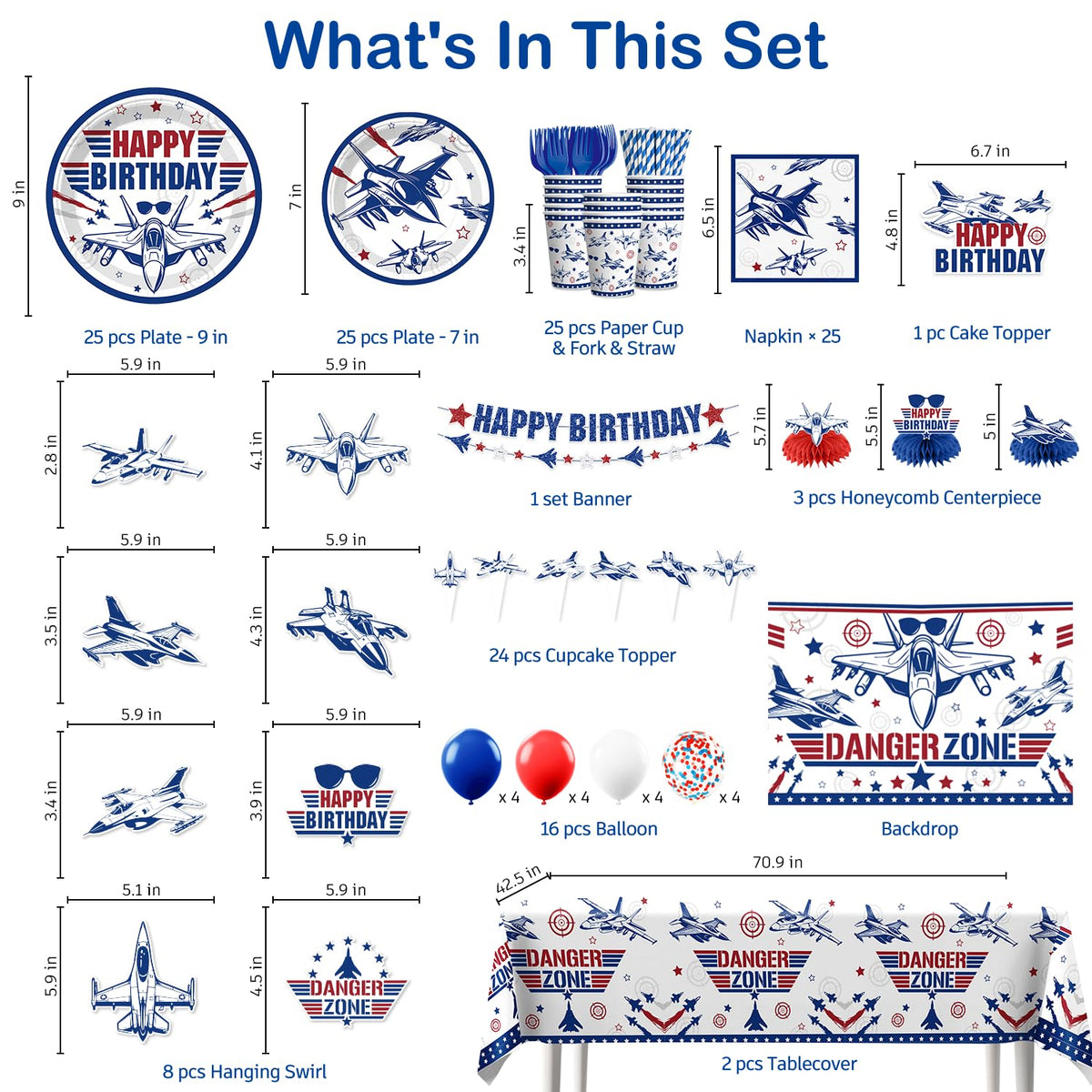 Xynic fighter jet tablecloth protects surfaces and simplifies cleanup