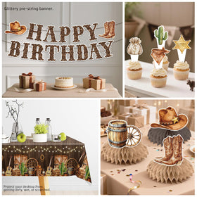 Xynic honeycomb centerpieces add depth to table decor