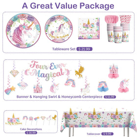 Xynic iridescent unicorn banner as magical photo backdrop