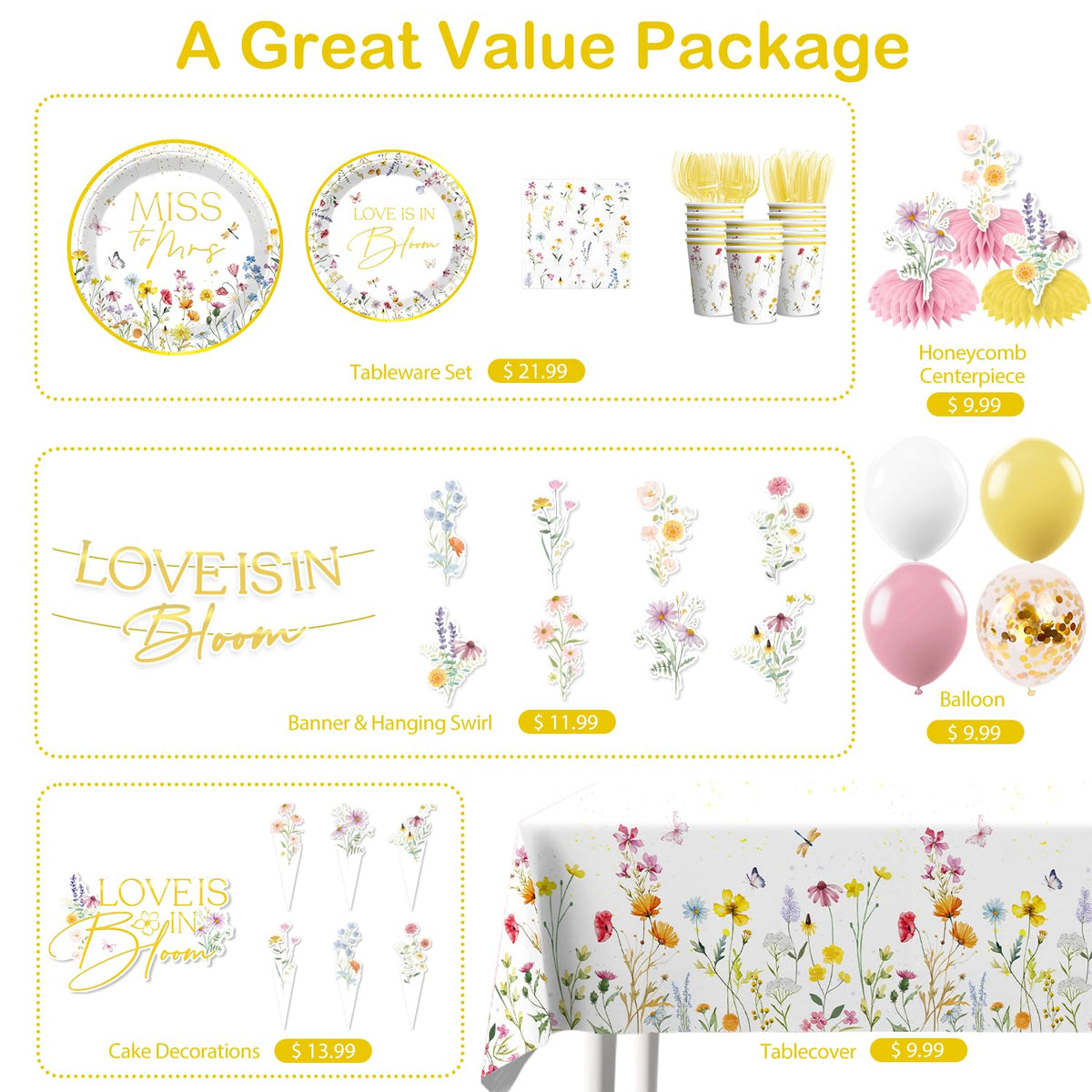 Xynic Love is in Bloom 9-inch plates deliver elegant dining with ease.