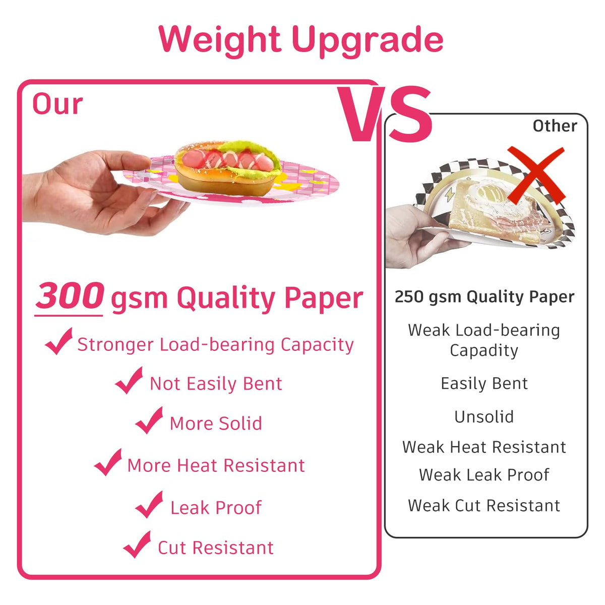 Xynic pink duck tablecloths protect surfaces and tie the theme