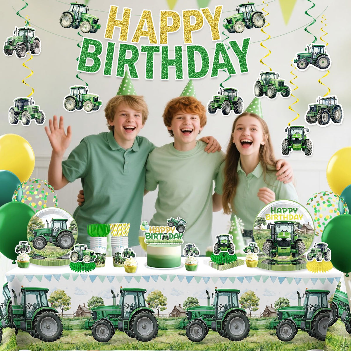 Xynic tractor plates and cutlery deliver sturdy 300gsm serving for guests