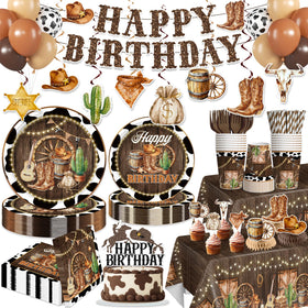 Xynic Western banner for quick, cohesive party setup