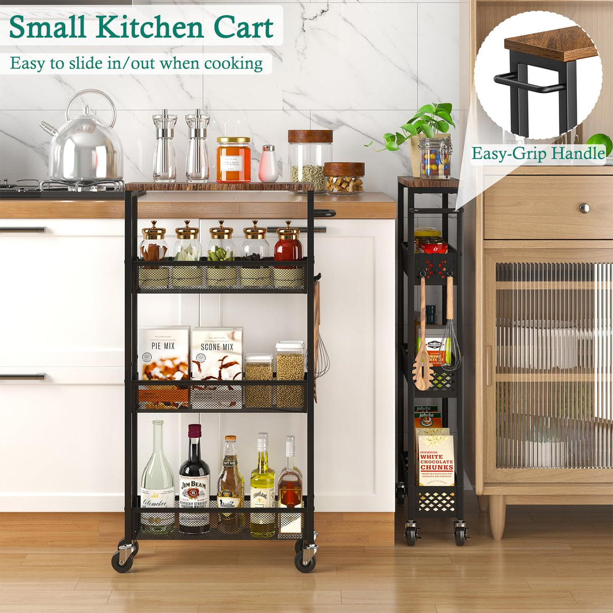 XYZLVSI easy-assembly cart arrives with tools and instruction for quick setup.