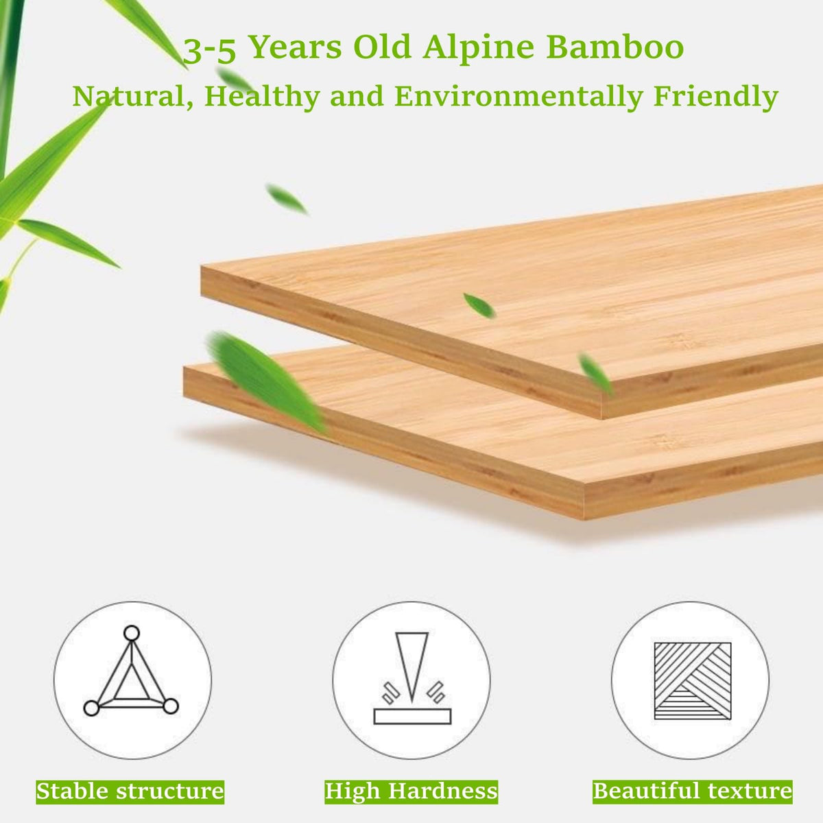 XZXWZX bamboo frame provides sturdy support for daily footwear.