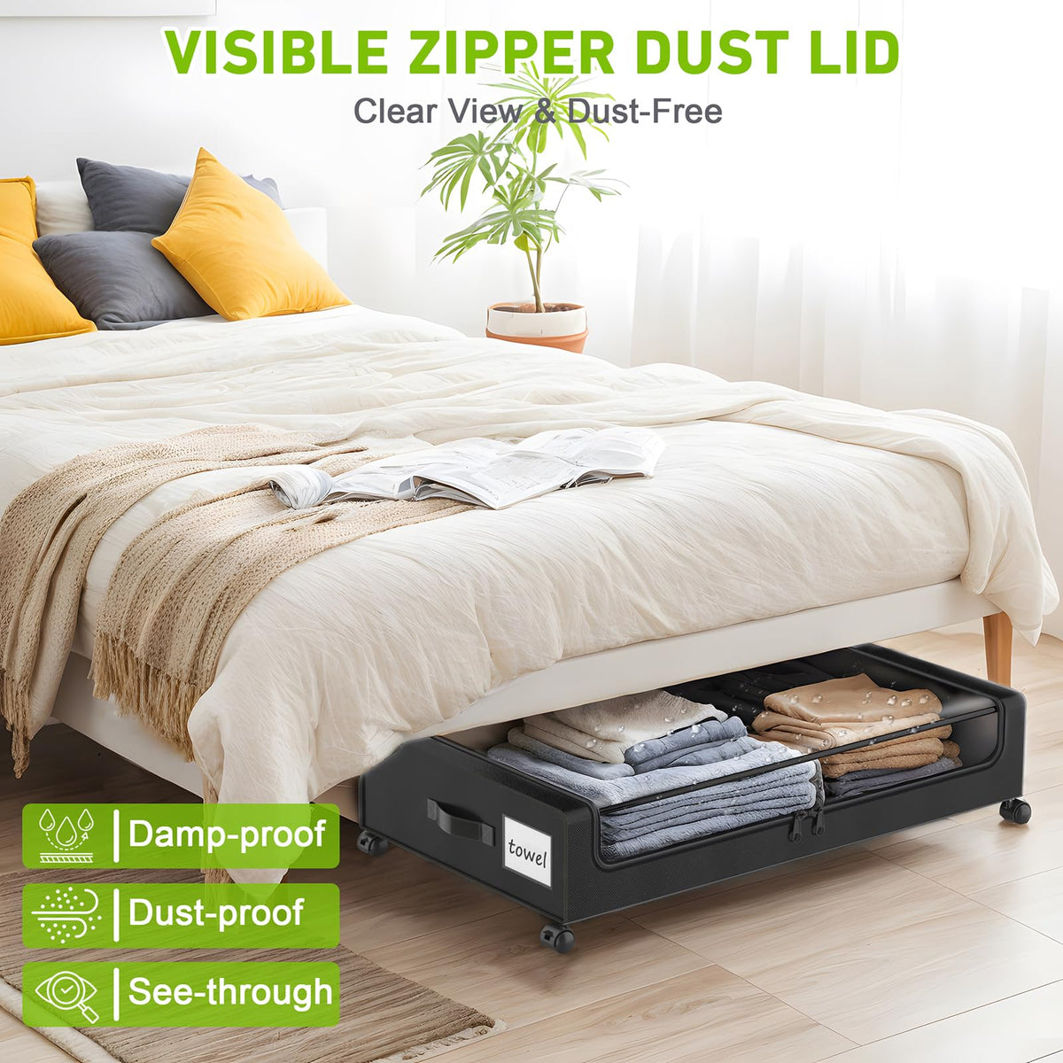 YAASHEEN easy to assemble storage solution with simple instructions.