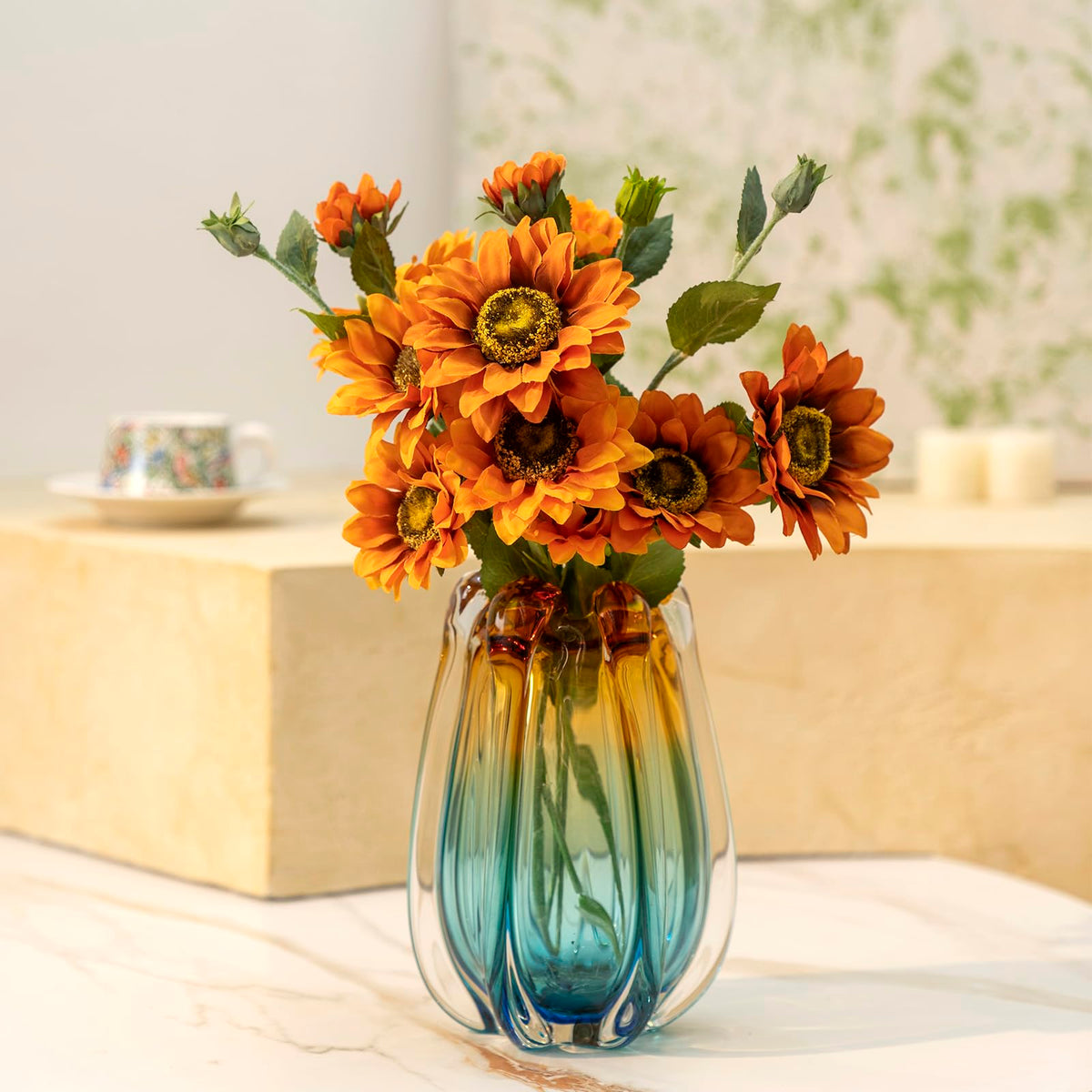 YACSNBF decorative vase for living rooms, shelves, and gifts
