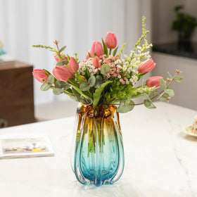 YACSNBF colorful boho vase adds vibrant color to any room