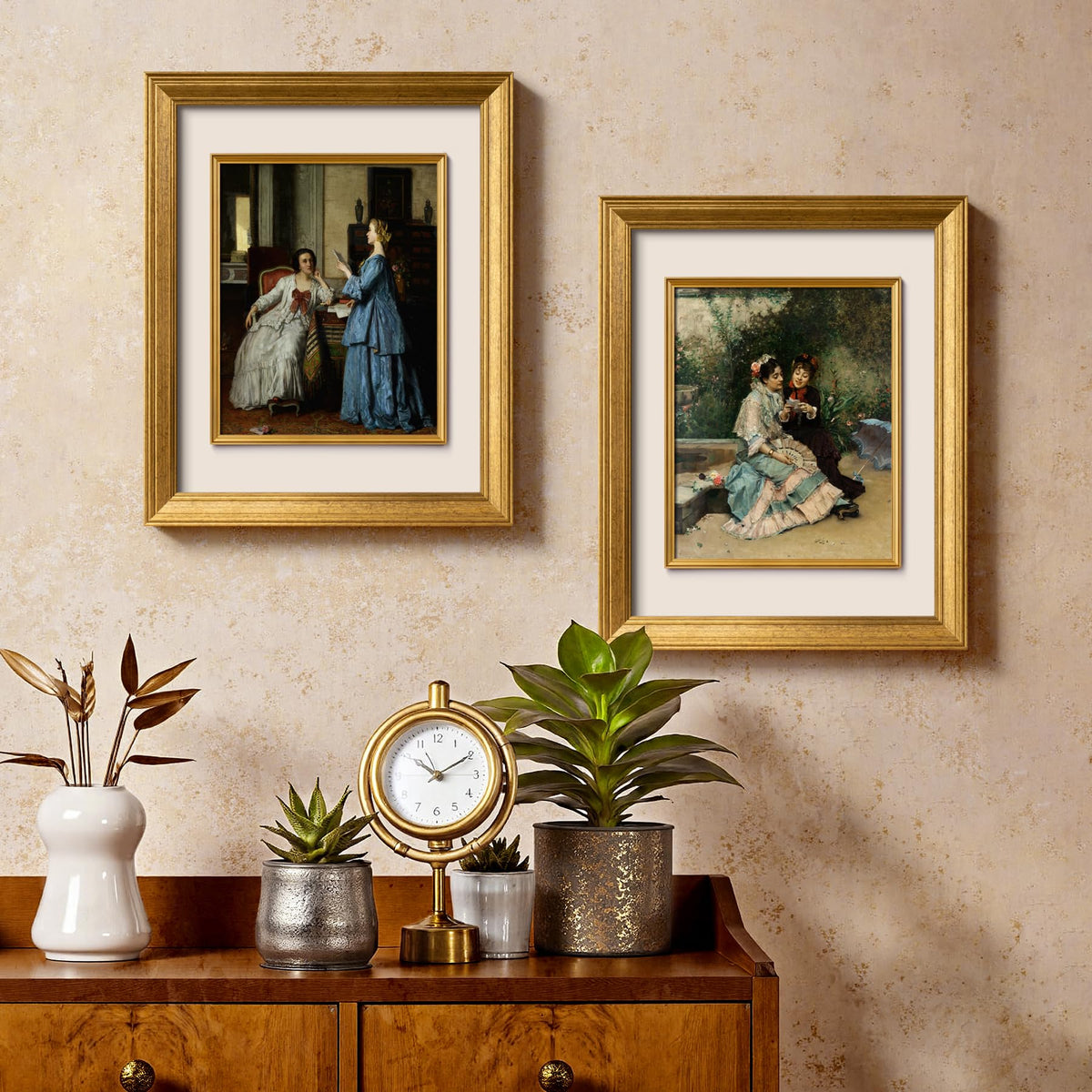 Yaetm ornate gold molding adds timeless elegance to any room