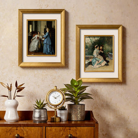 Yaetm ornate gold molding adds timeless elegance to any room