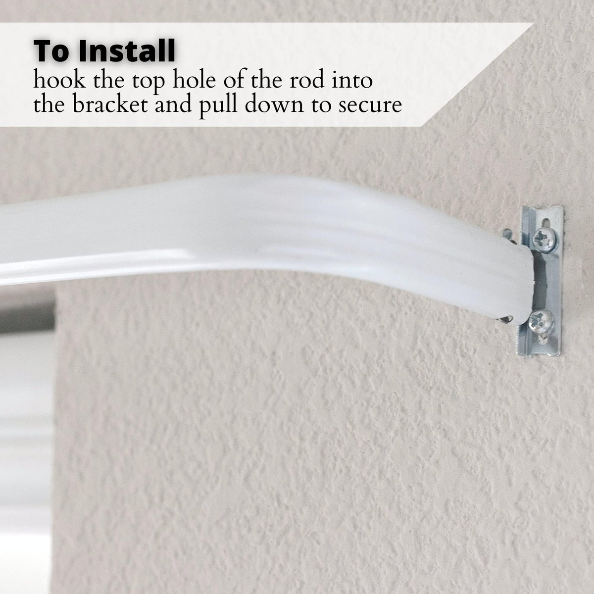 Yafa hardware kit with screws and anchors ensures quick, secure installation.