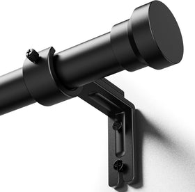 YaFex curtain rod assembly demonstrates quick, tool-light setup for variable window sizes