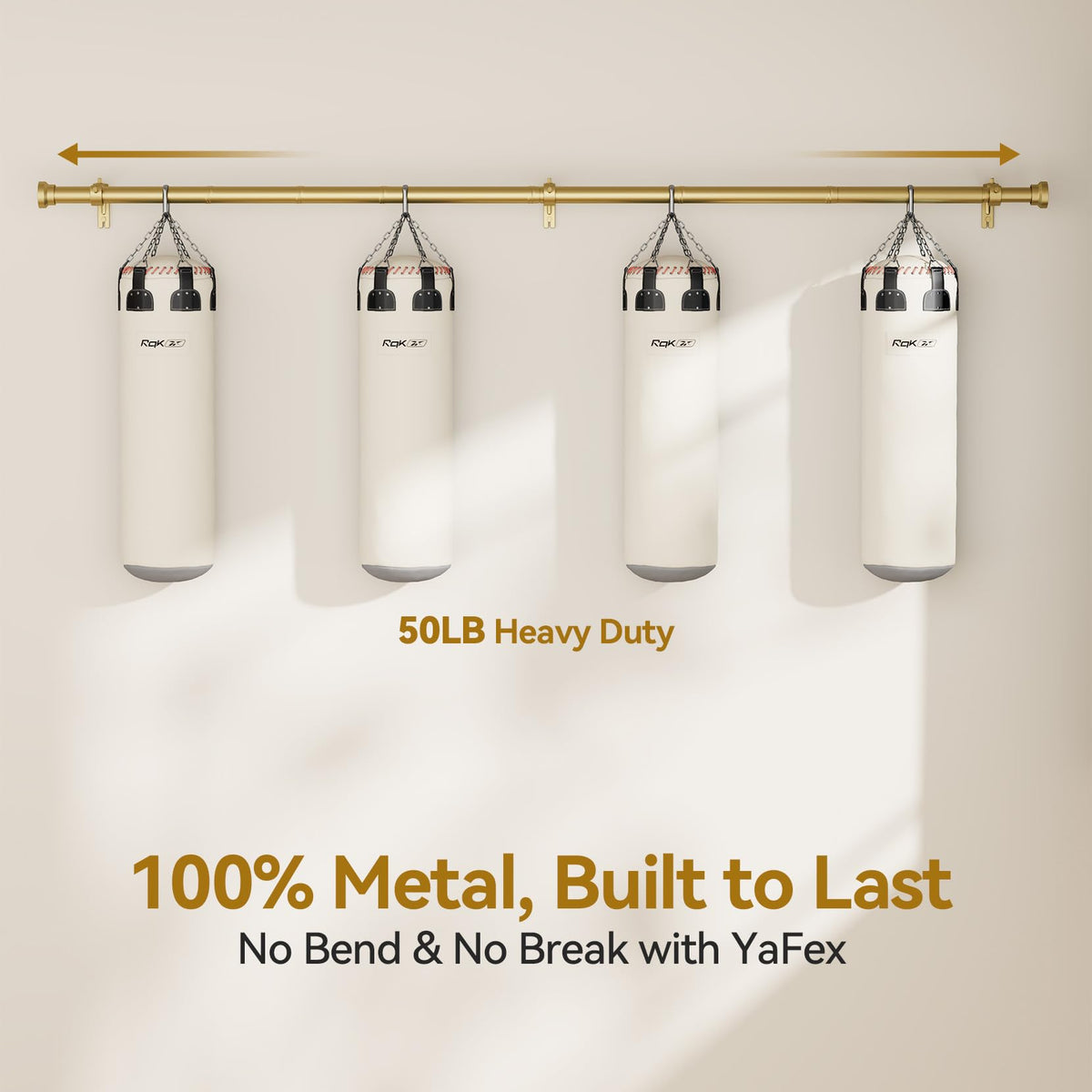 YaFex gold finials add modern style and refined detail to any room