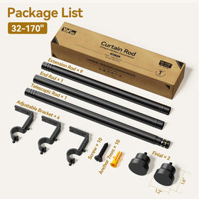 YaFex kit includes all hardware for a smooth three-step installation