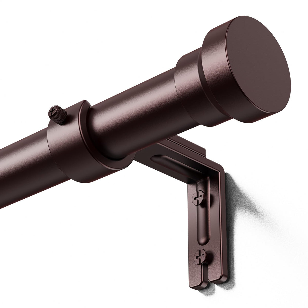 YaFex curtain rods show 32-58 inch rod-assembly for flexible window sizing and easy setup.