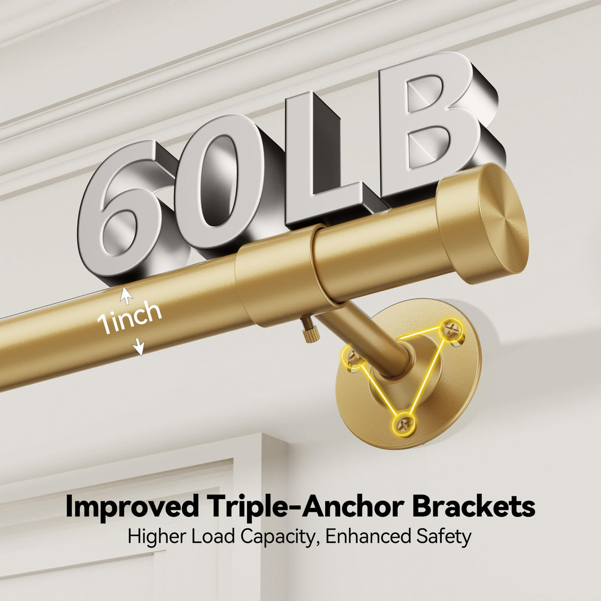 YaFex aluminium finials add a refined gold accent to windows
