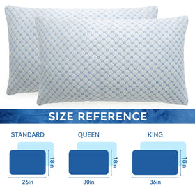 Yagamo dual-side cooling fabric top keeps you dry through the night.