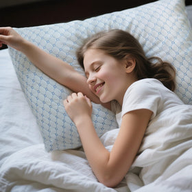 Yagamo ergonomic neck-support design suits side, back, and stomach sleepers.