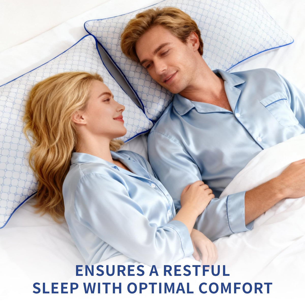 Yagamo pillow demonstrates neck support and plush comfort.