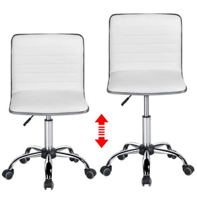 Yaheetech 360-degree swivel lets you reach items across your desk.