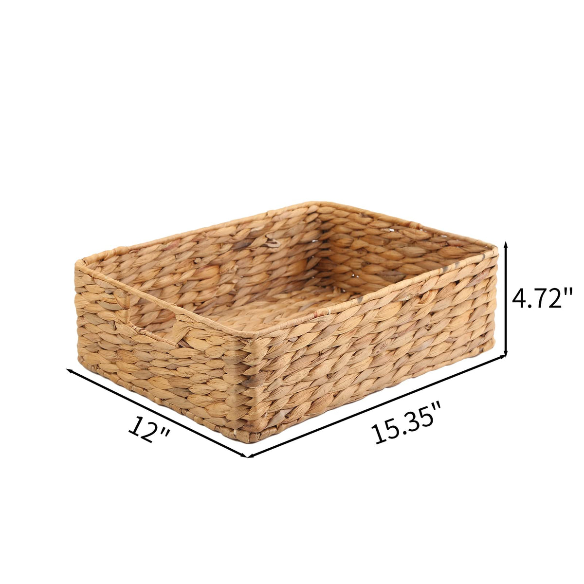 YAHUAN basket in entryway holds keys, wallets, and small essentials.