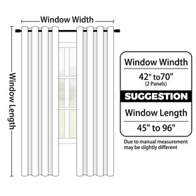 Yakamok curtains block 50-70% of light for calmer, more restful spaces.