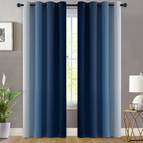 Yakamok gradient curtains offer smooth light diffusion and elegant texture for living rooms.