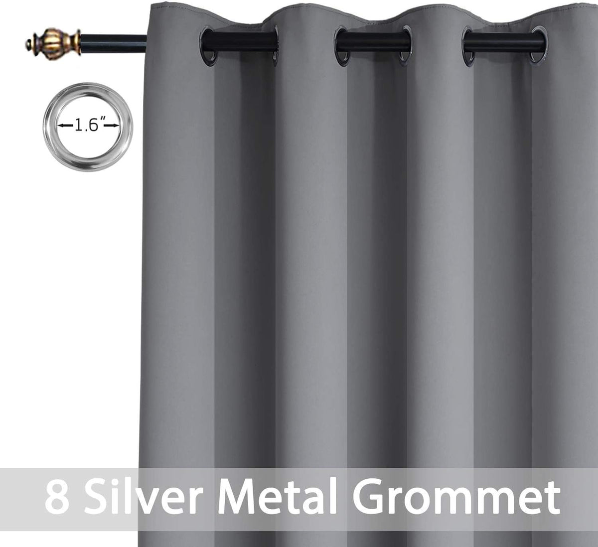 Yakamok noise-reducing curtains create quieter spaces in living areas.
