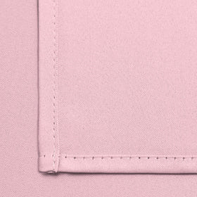 Yakamok pink blackout curtains living room decor emphasis on modern style and privacy.