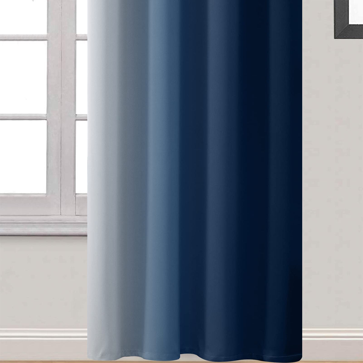 Yakamok privacy curtains reduce visibility while maintaining soft decor.