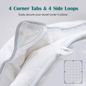 Yalamila care guide suggests patting and low-heat tumble-dry to restore loft.